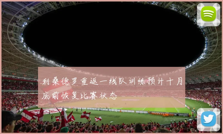 利桑德罗重返一线队训练预计十月底前恢复比赛状态